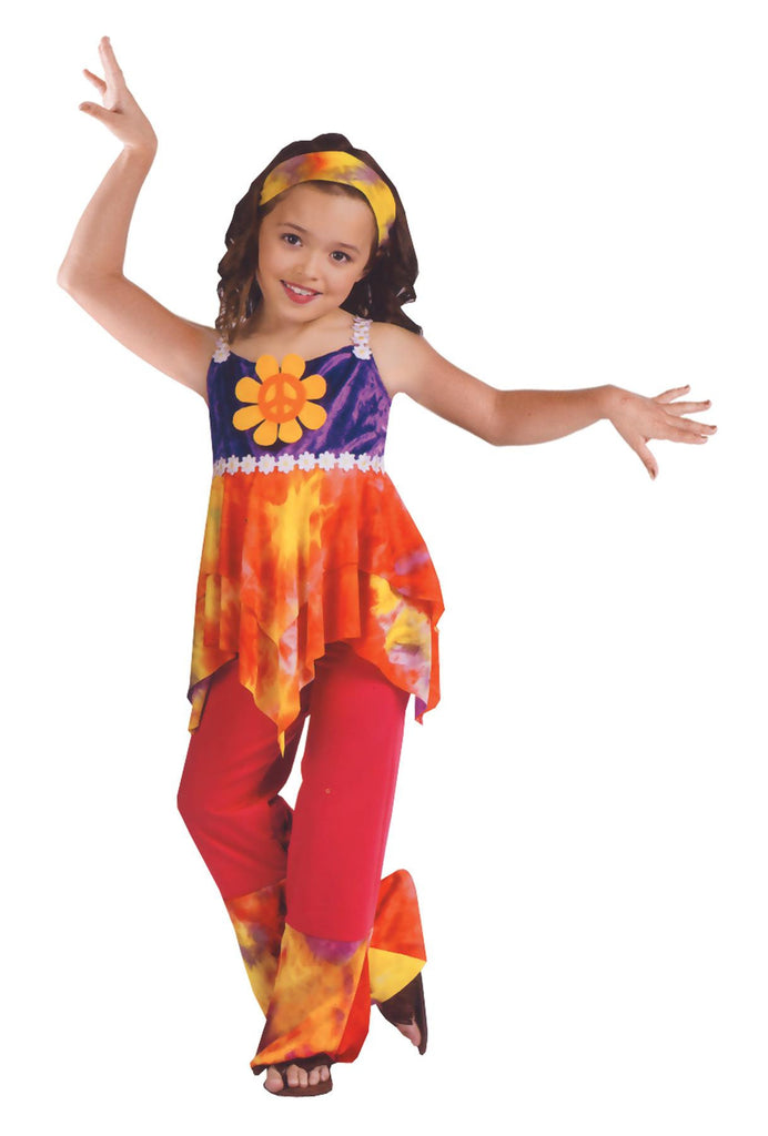Hippie Tie Dye Child 12-14