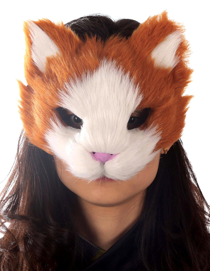 Orange Kitty Mask