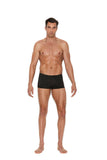 Men's Lycra Boxer Brief - Large-xlarge - Black