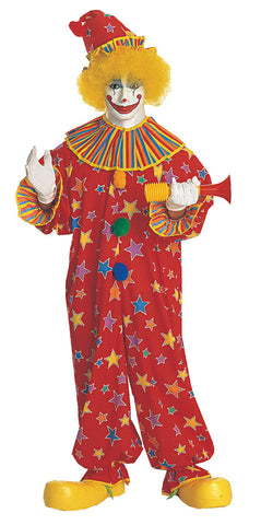 Clown Costume Jumpsuit Adult