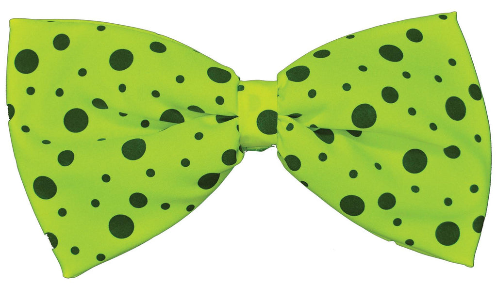 Bow Tie Jumbo Neon Lime Green