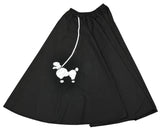 Poodle Skirt Black 1 Sz Adult