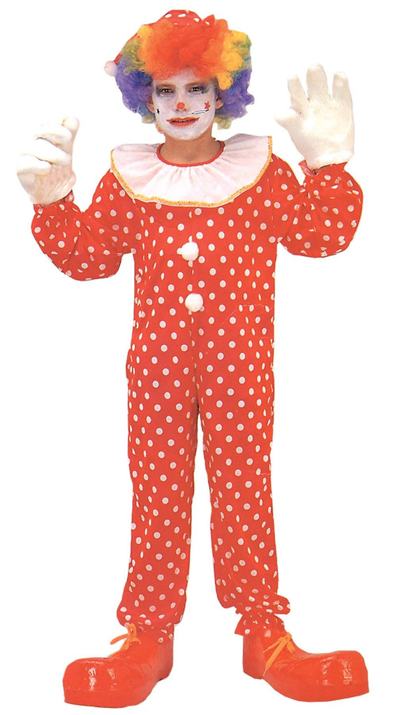 Clown Costume Dlx Child Large