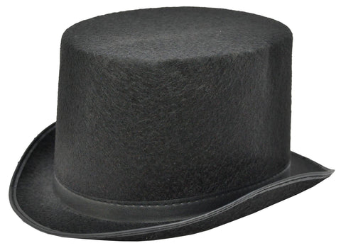 Top Hat Black Felt Large