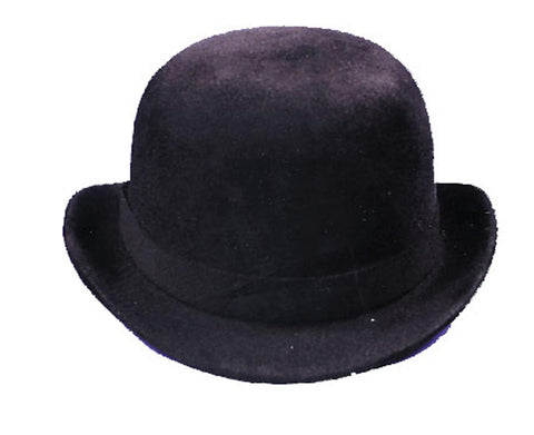 Derby Hat Black Felt Large