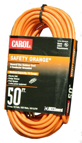 50 Foot Extension Cord 16 3