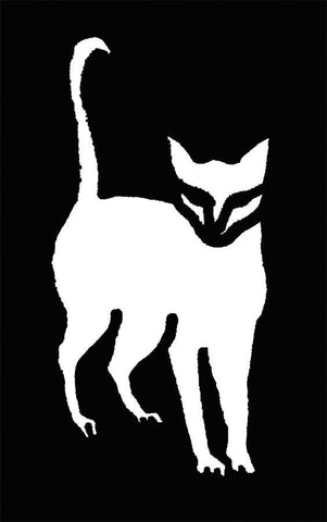 Stencil Black Cat Stainless