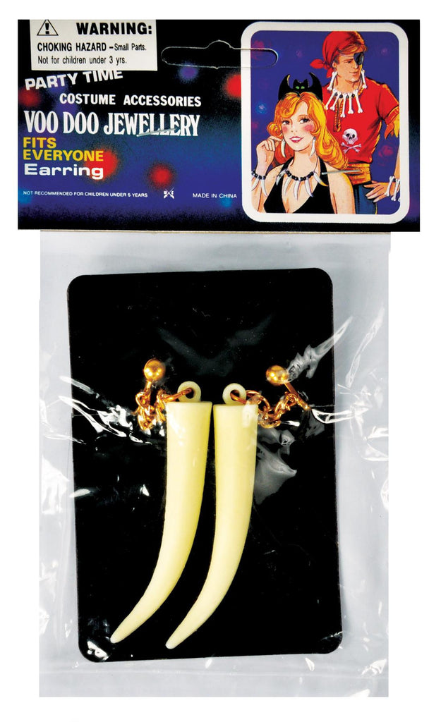 Earrings Sabre Tooth