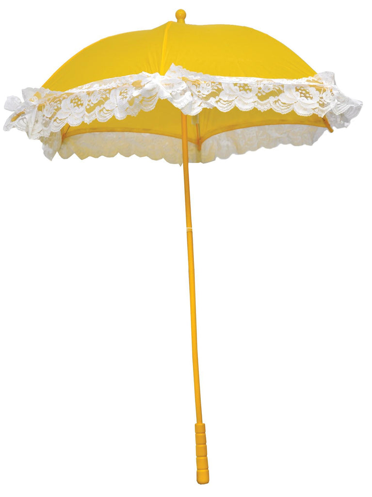 Parasol Nylon Ruffle Yellow