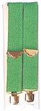 Suspenders 1890s Green