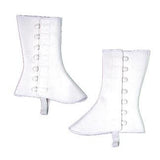 Spats 9in High Vinyl Sm Md Whi