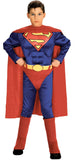 Superman Child W Chest Lg