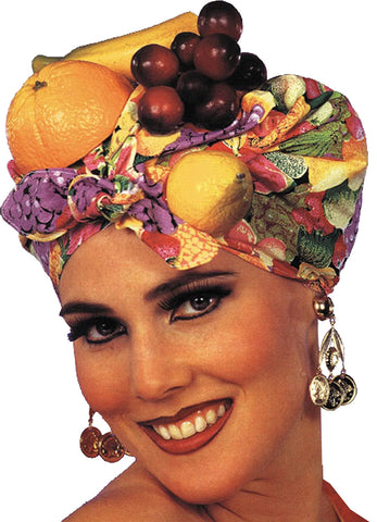Latin Lady Fruit Headpiece