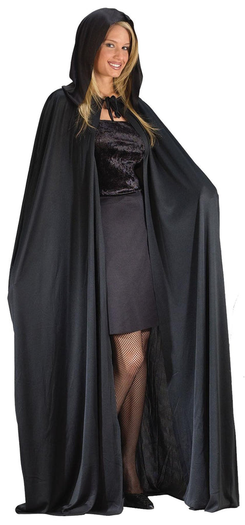 Cape 68 Inch Hooded Black