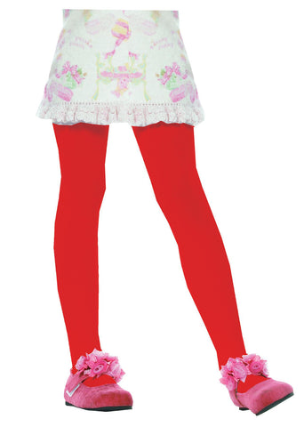 Tights Child Red Xlrg 11 To 13