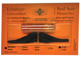 Mustache Real Hair Ital Blk