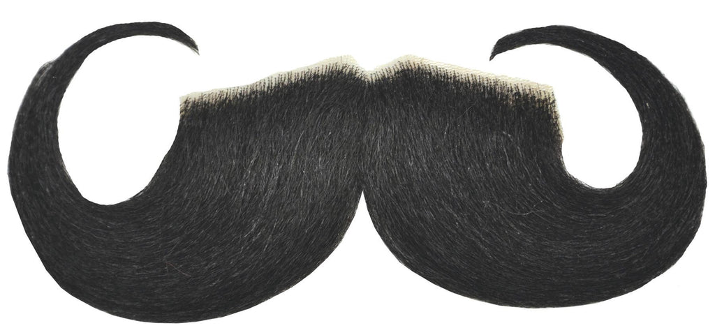 Mustache 20s Black Human