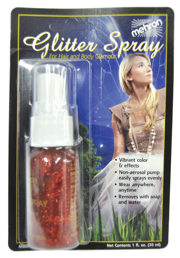 Glitter Spray Real Slvr 1oz