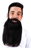 Mustache Beard Black 14in