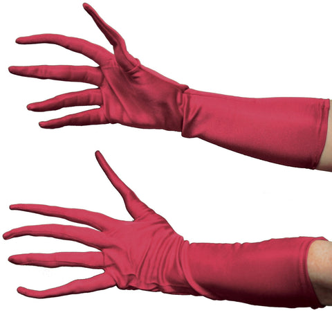 Gloves Creepy Nghtmr Brgndy