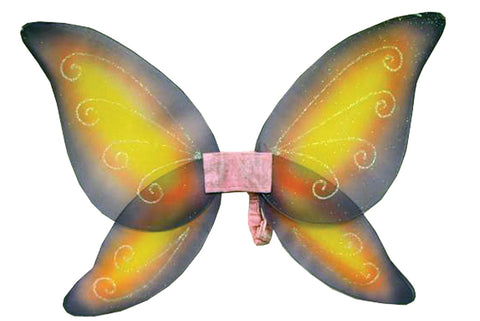 Wings Child Fairy Pink Yellow