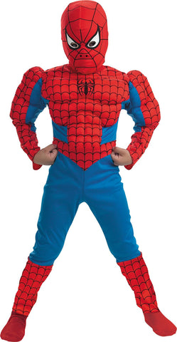 Spiderman Dlx Muscle 7 To 8