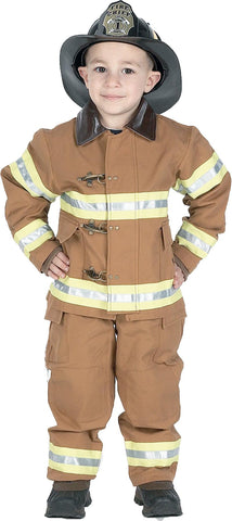 Fire Fighter Tan W Hat 8 To 10