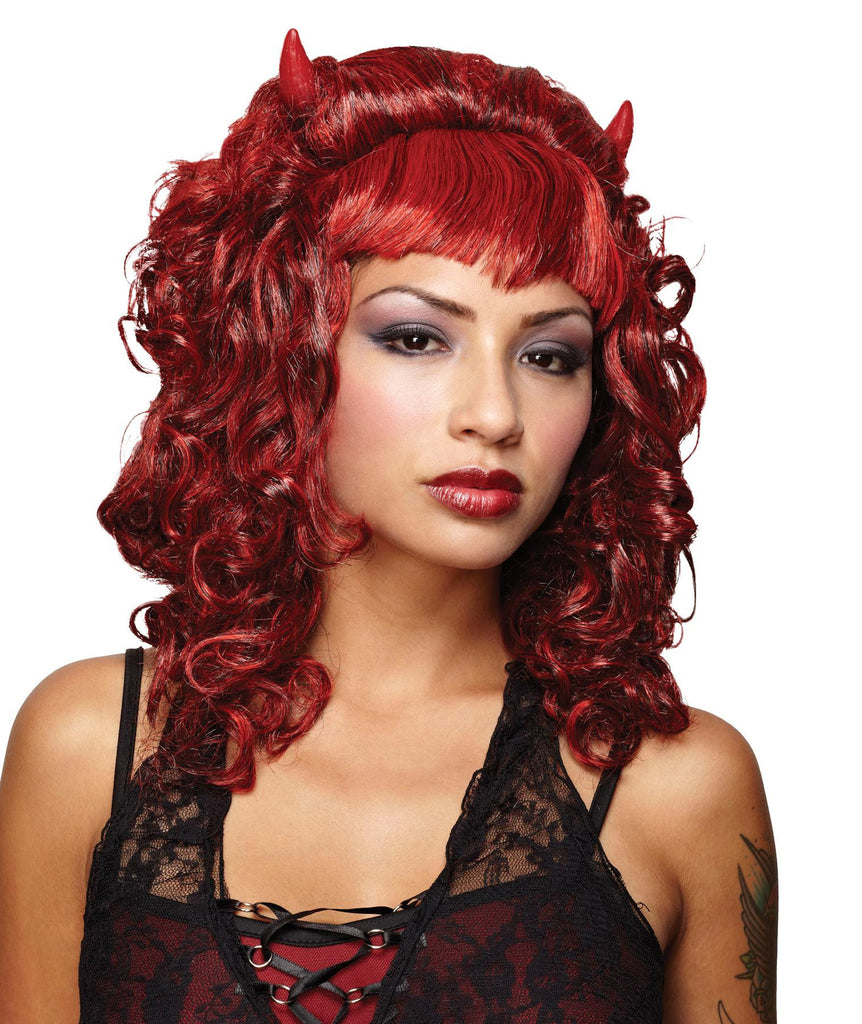 Wig Devilina Red