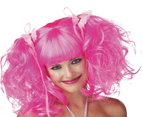 Wig Pink Rose Pixie