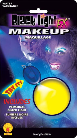 Blacklight Makeup Yellow Glow