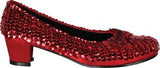 Shoe Sequin Rd Child Lg