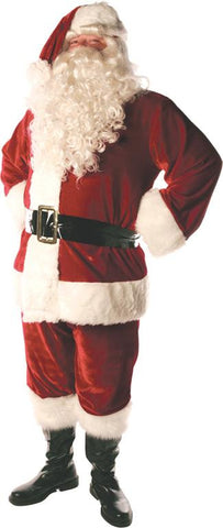 Santa Suit Lined Adult Std