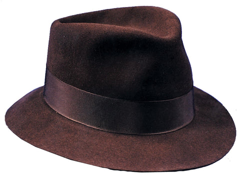 Fedora Dlx Brown Sm