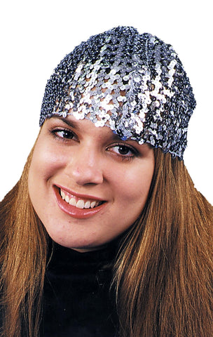 Cloche Hat Sequin Gold