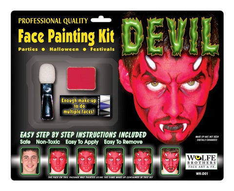 Devil Makeup Kit Wolfe Bros