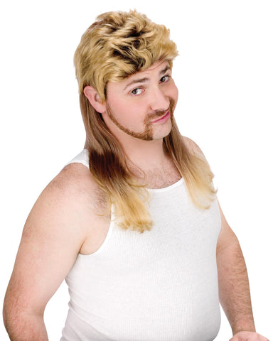 Mullet Super Wig Blonde