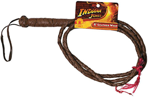 Indiana Jones Whip 6' Leather