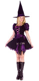 Witch Purple Punk Adlt Md/lg