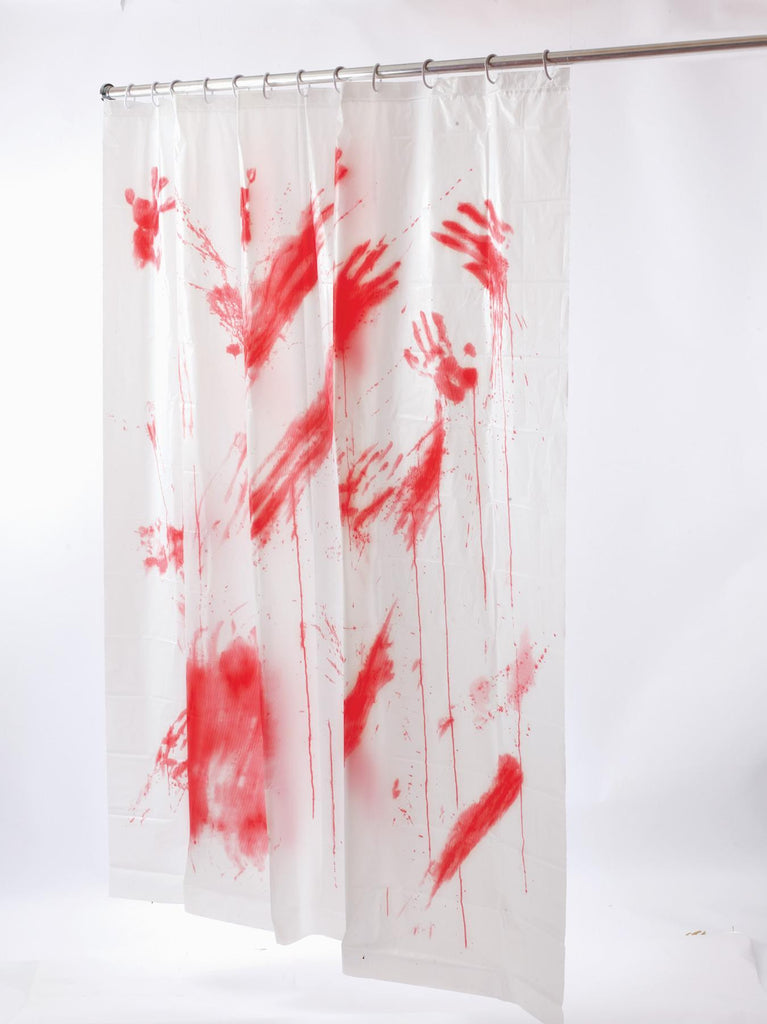 Bloody Shower Curtain