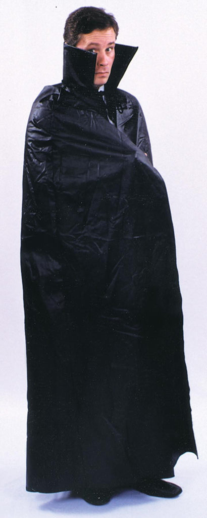 Cape Floor Length Black