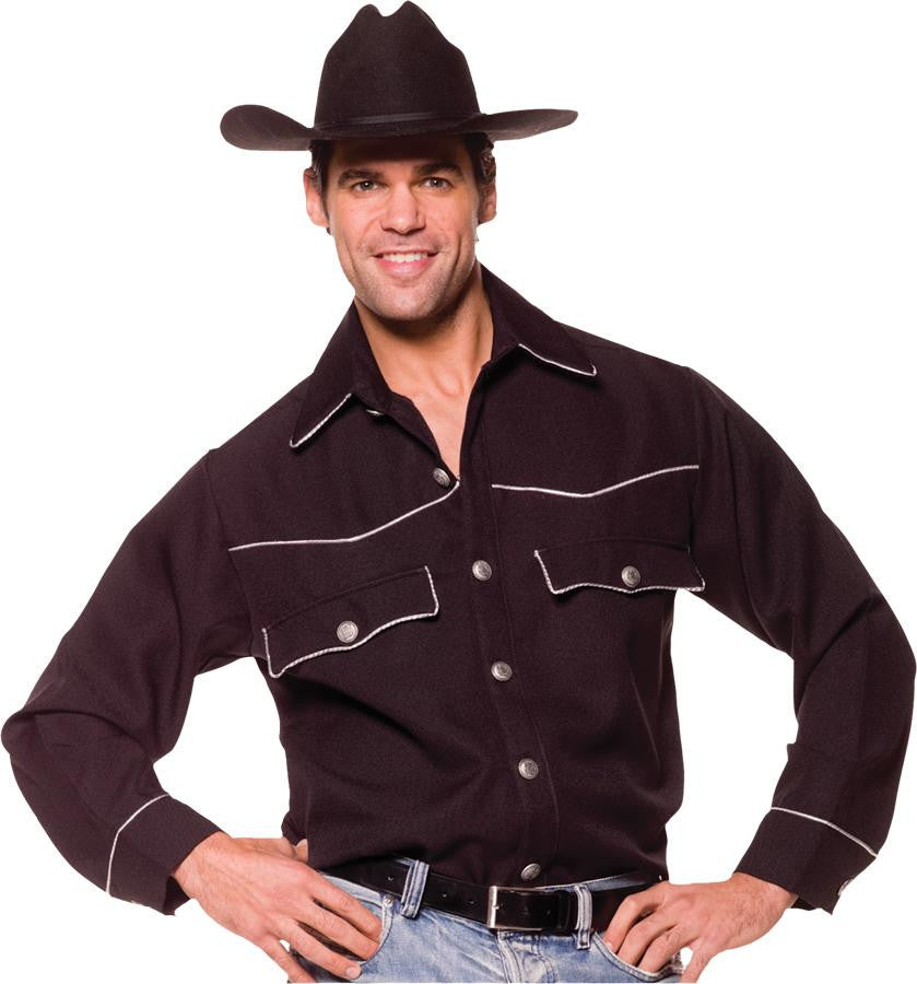 Cowboy Shirt Male Xl