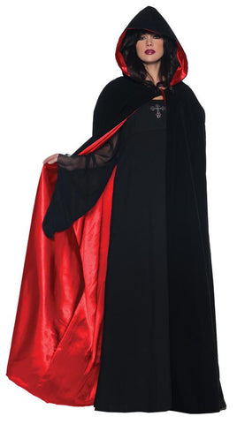Cape Dlx Blk-red 63 Inch