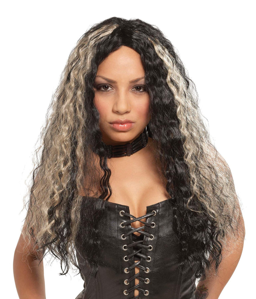 Wig Rocker Crimped Long