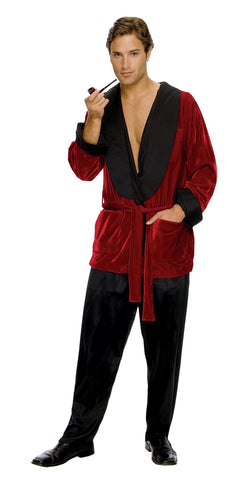 Hugh Hefner Smoking Jacket Xl