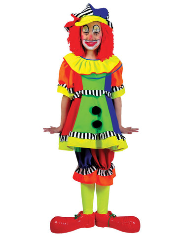 Spanky Stripes Clown Med Child