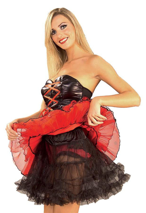 Crinoline Black Ad 19 Length