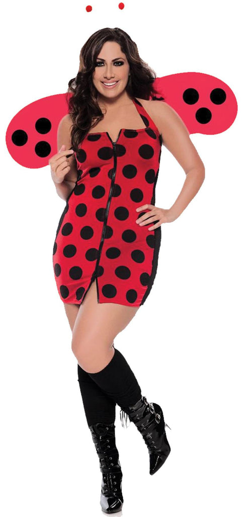 Pretty Ladybug Adult 1x-2x