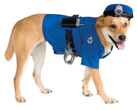 Pet Police Costume Medium