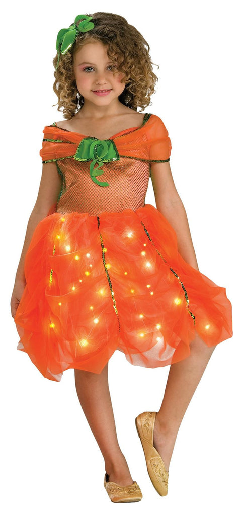 Lite Up Pumpkin Princess Small