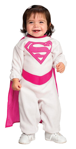 Pink Supergirl Newborn Costume